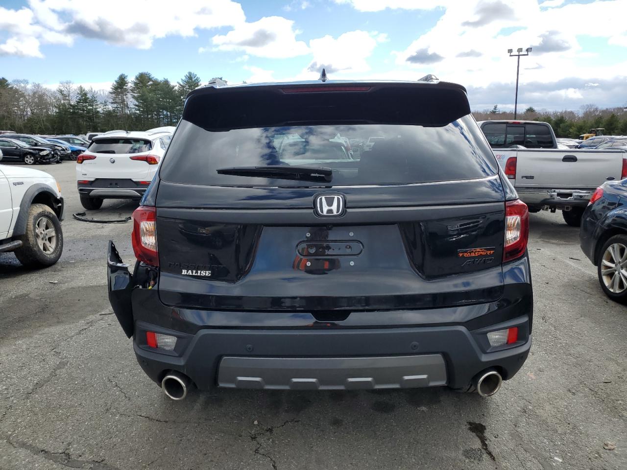 2022 HONDA PASSPORT TRAIL SPORT VIN:5FNYF8H67NB031263