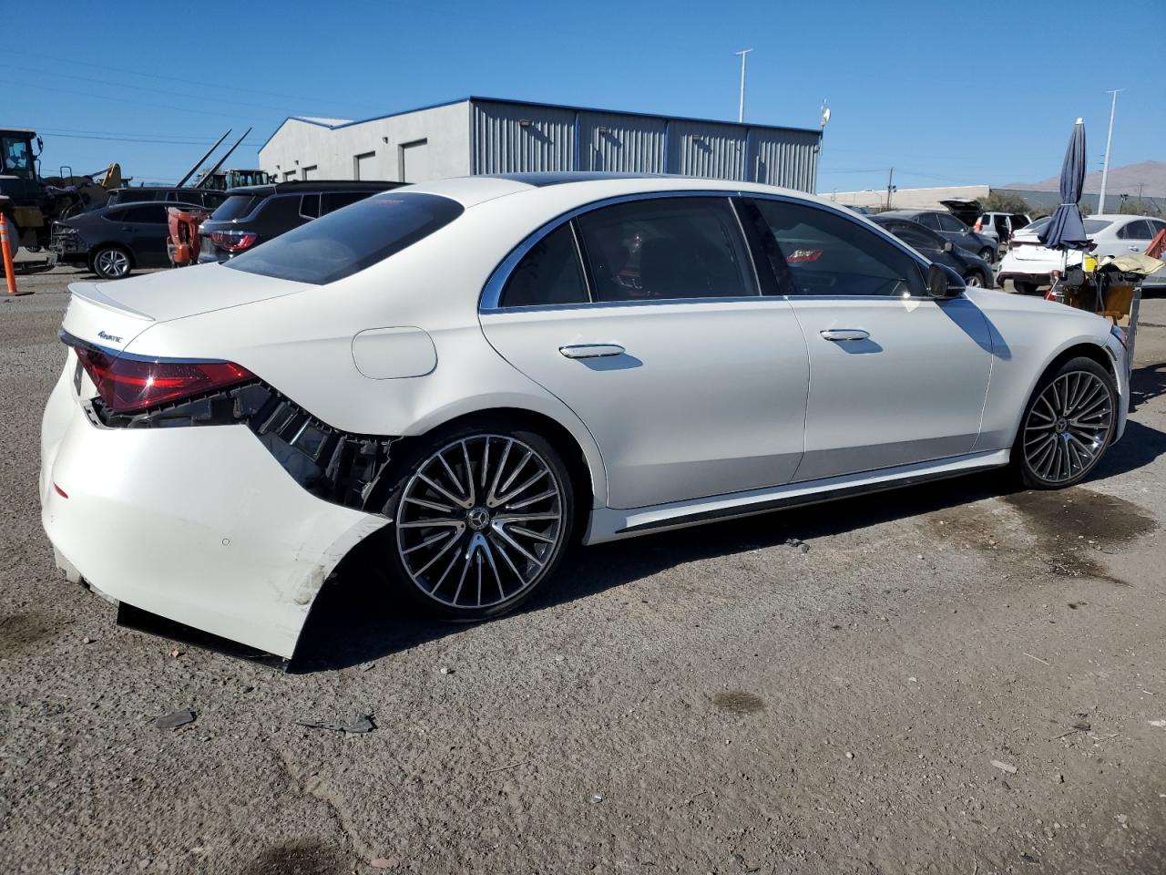 2022 MERCEDES-BENZ S 580 4MATIC VIN:W1K6G7GB3NA068564