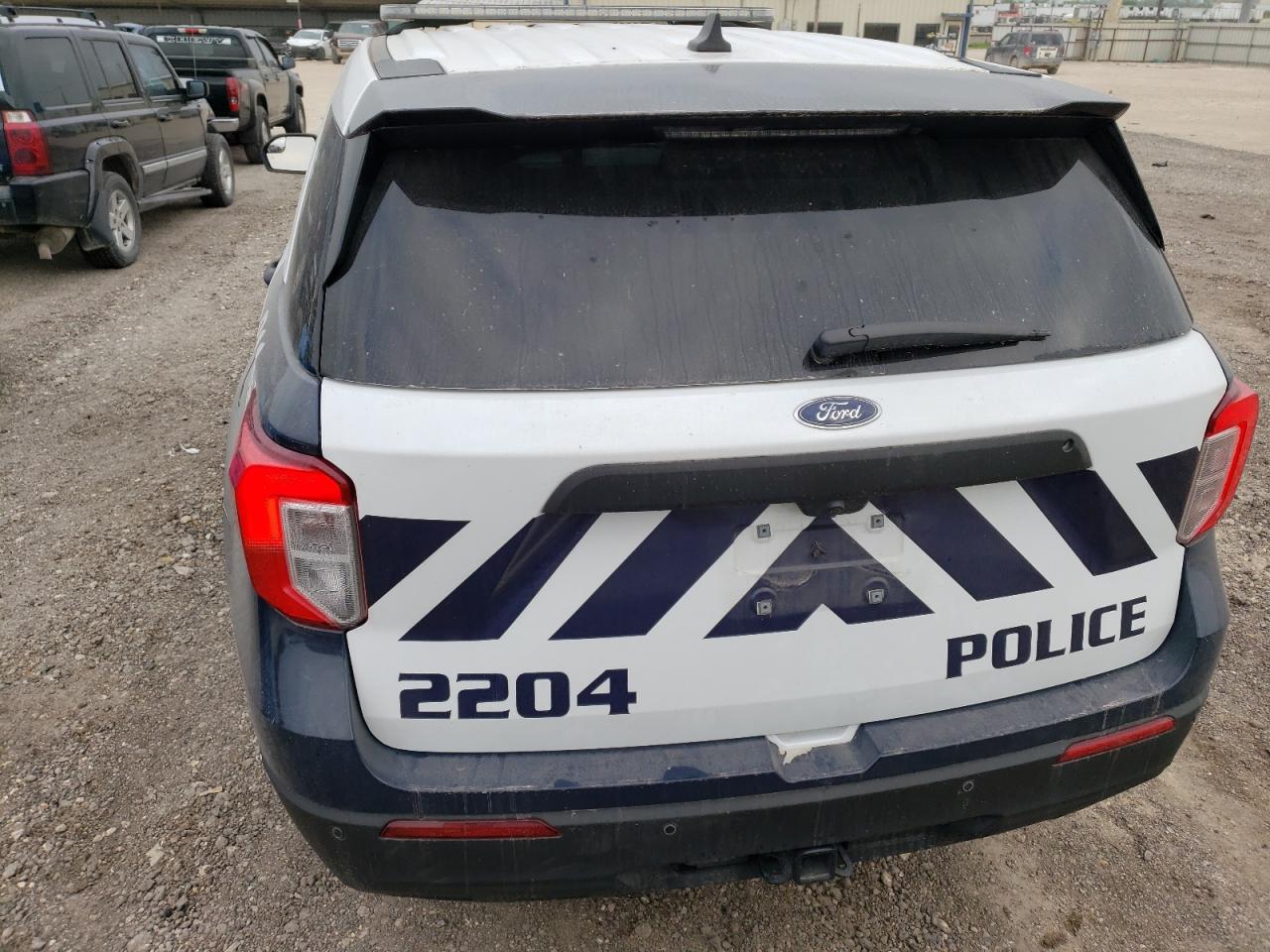 2022 FORD EXPLORER POLICE INTERCEPTOR VIN:1FM5K8AB9NGA20904