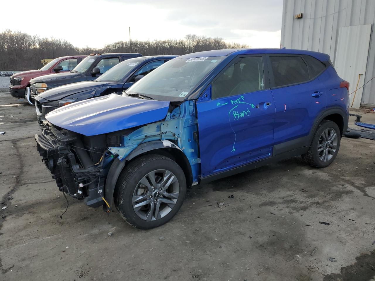 2022 KIA SELTOS LX VIN:KNDEPCAA4N7235414