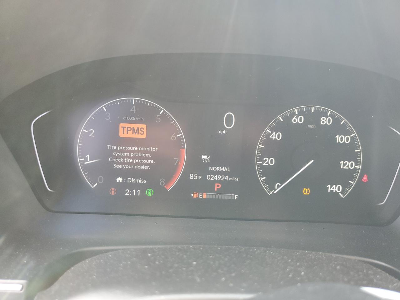 2023 HONDA PILOT TOURING VIN:5FNYG2H76PB013732