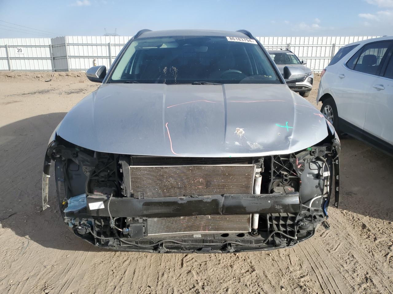 2022 HYUNDAI TUCSON SEL VIN:5NMJB3AE2NH033180