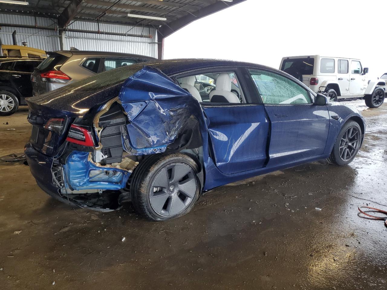 2022 TESLA MODEL 3  VIN:5YJ3E1EB6NF128377
