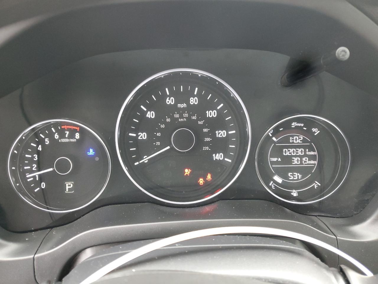 2022 HONDA HR-V LX VIN:3CZRU6H36NM724223