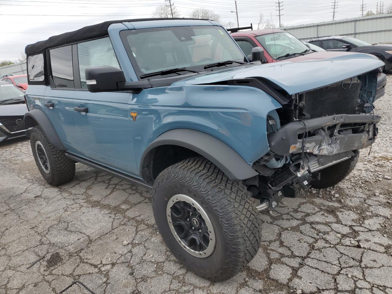 2022 FORD BRONCO BASE VIN:1FMEE5DH7NLB71964