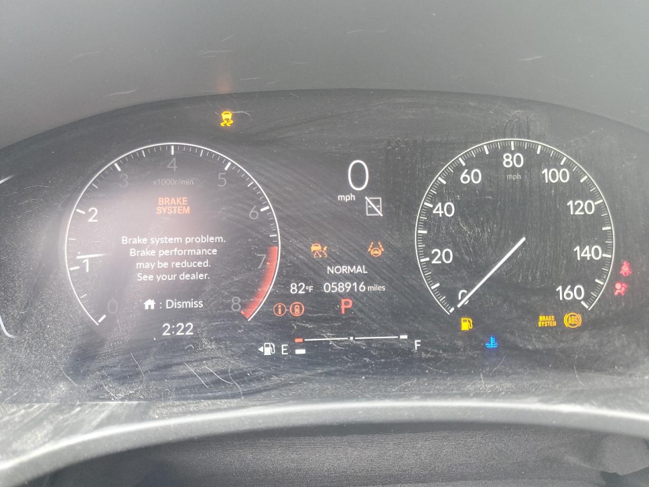 2022 HONDA CIVIC SPORT VIN:2HGFE2F5XNH563734
