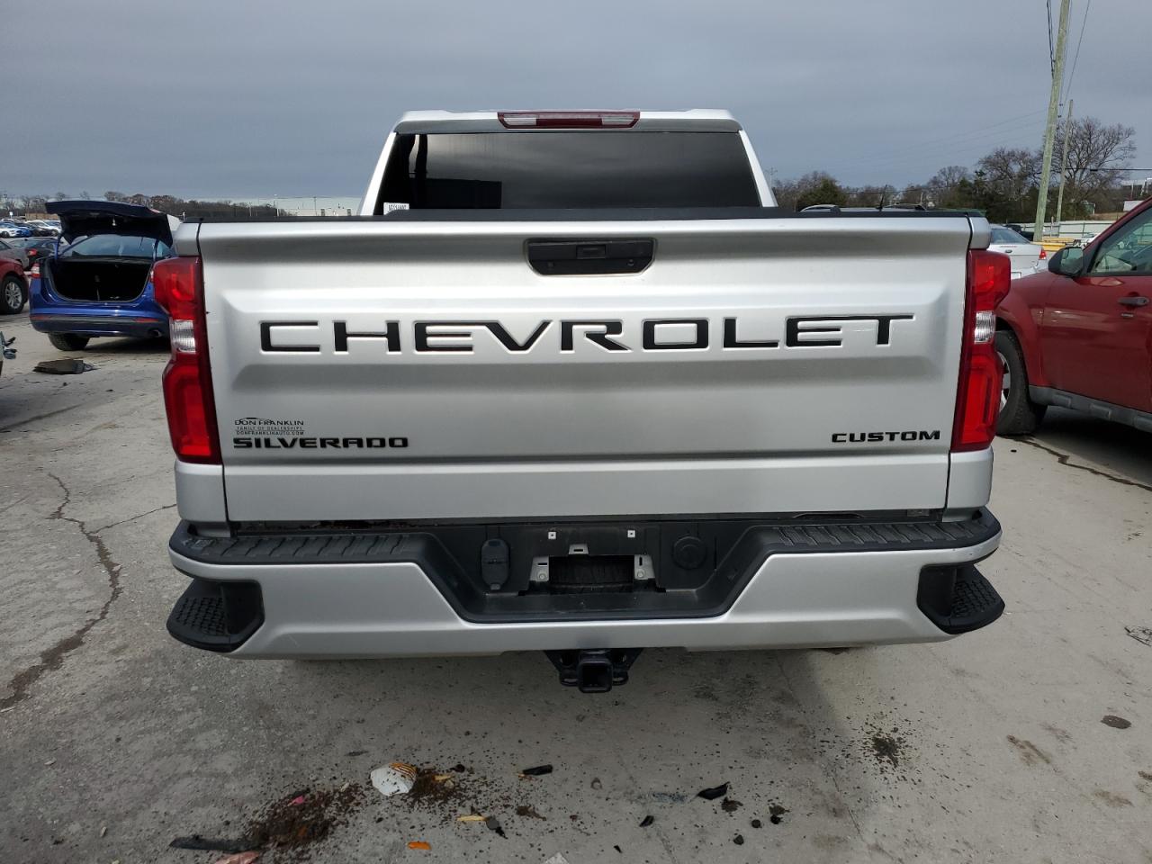 2022 CHEVROLET SILVERADO LTD K1500 CUSTOM VIN:3GCPYBEK3NG114607