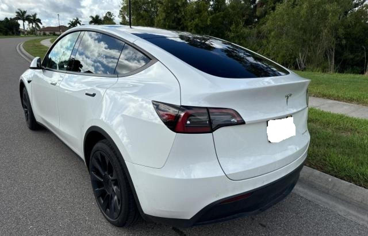 2022 TESLA MODEL Y  VIN:7SAYGDEE4NF443435