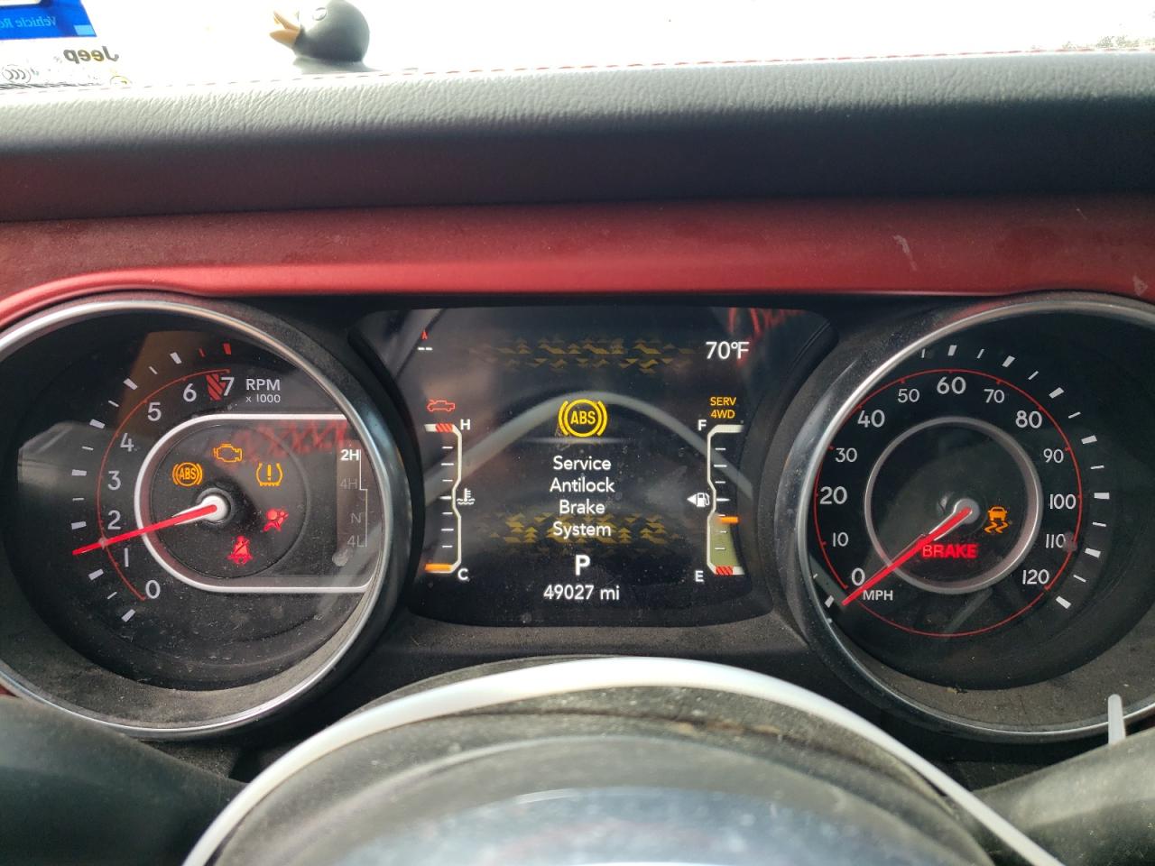 2022 JEEP GLADIATOR RUBICON VIN:1C6JJTBG4NL151210