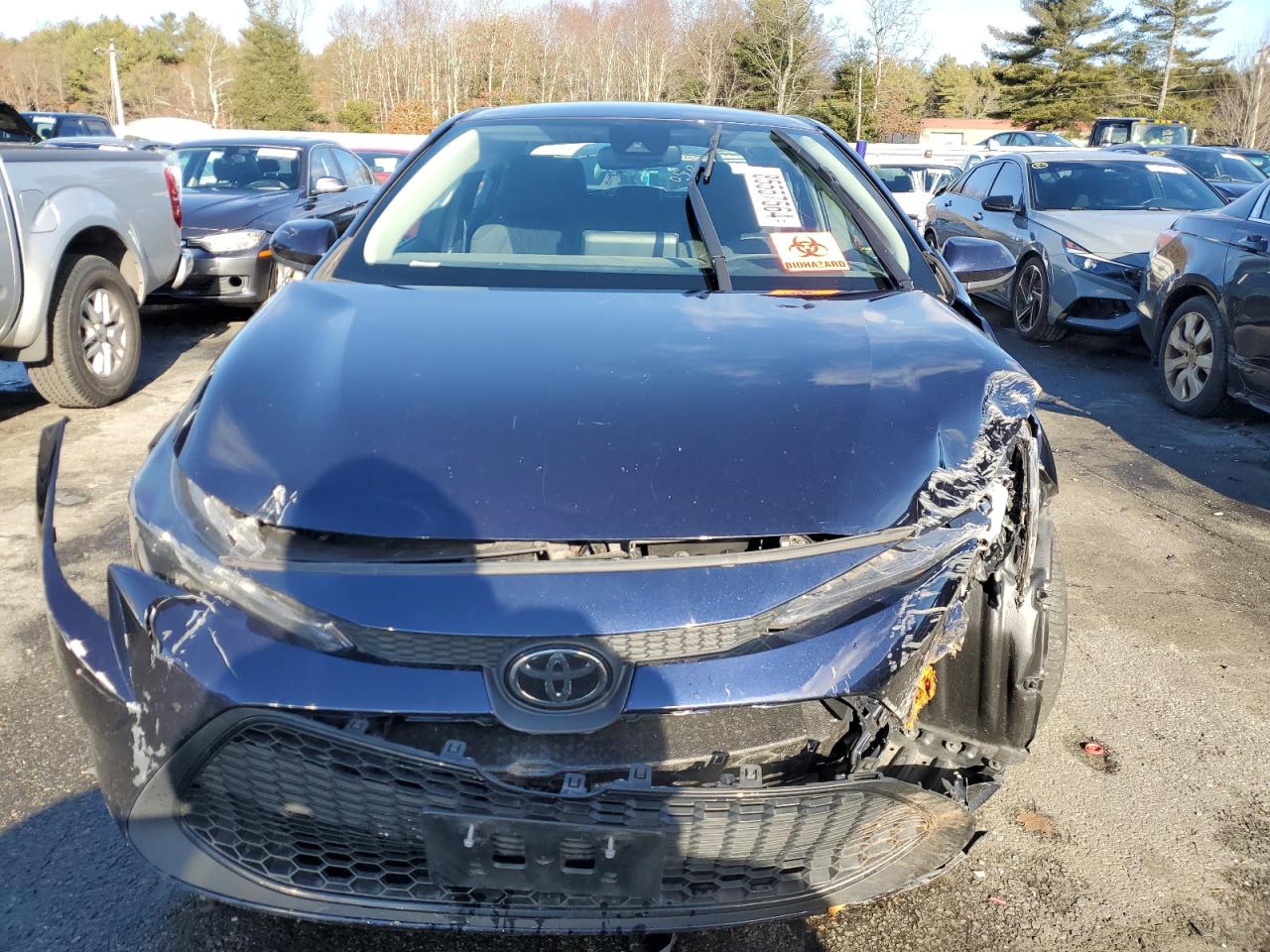2022 TOYOTA COROLLA LE VIN:5YFEPMAE7NP383743