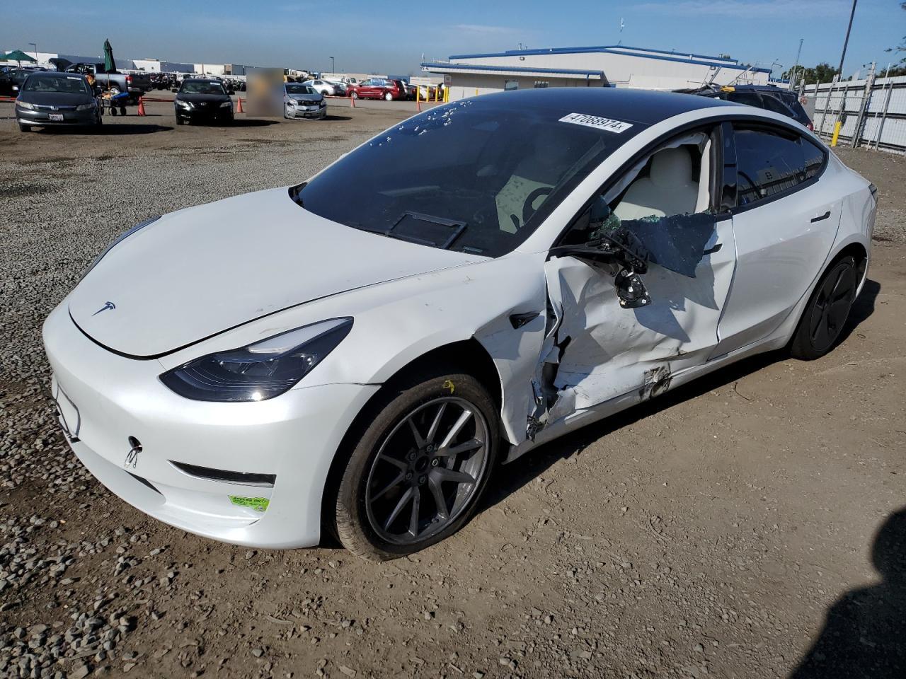 2023 TESLA MODEL 3  VIN:5YJ3E1EA0PF567519