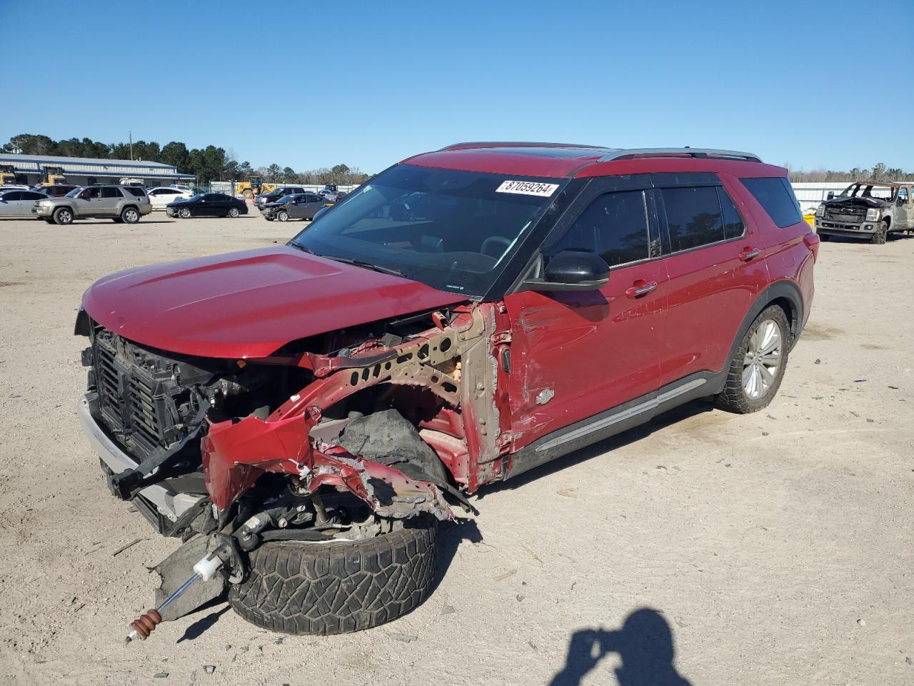 2022 FORD EXPLORER KING RANCH VIN:1FM5K8LC9NGB68945