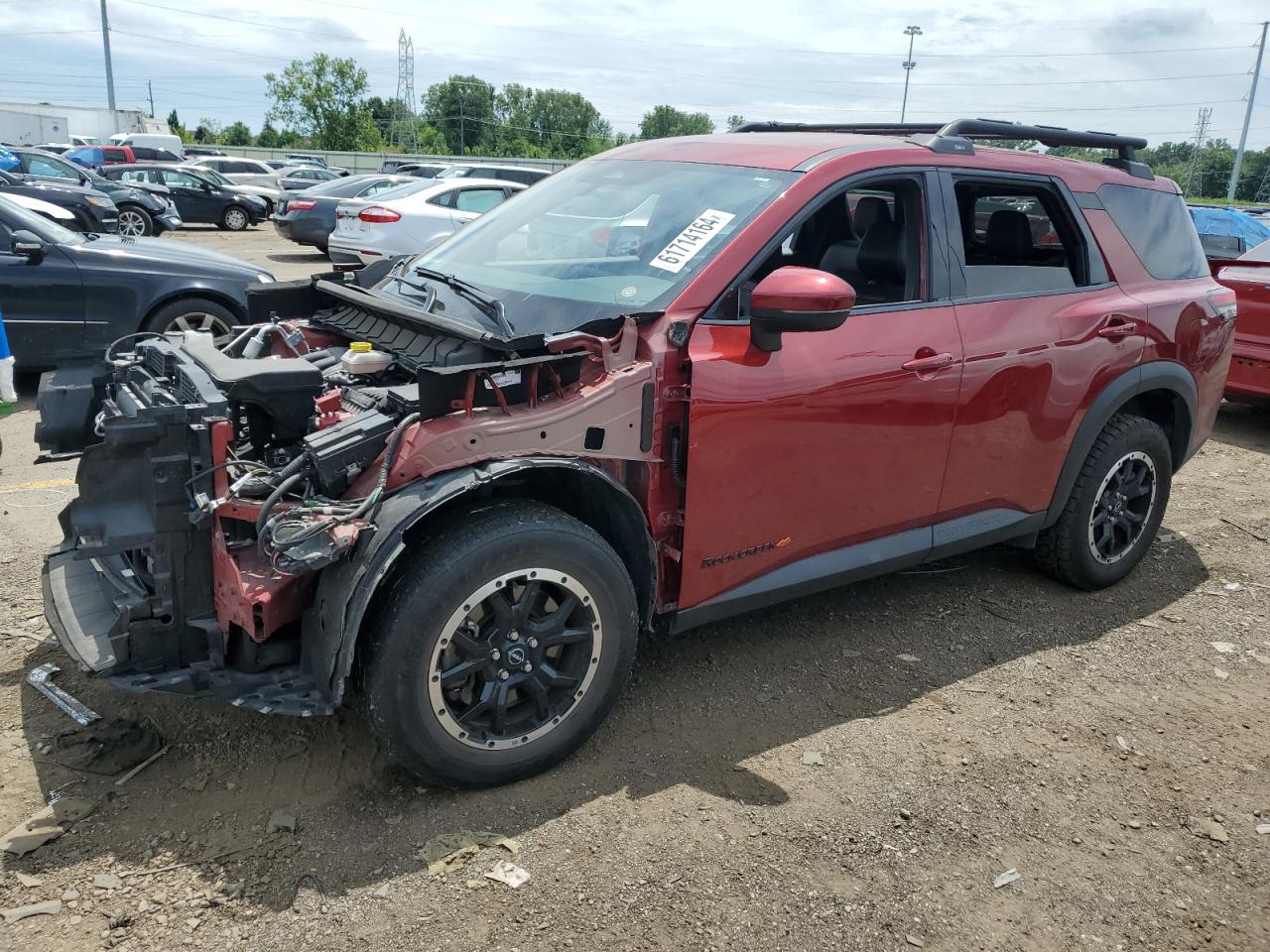 2023 NISSAN PATHFINDER SV VIN:5N1DR3BD9PC226745