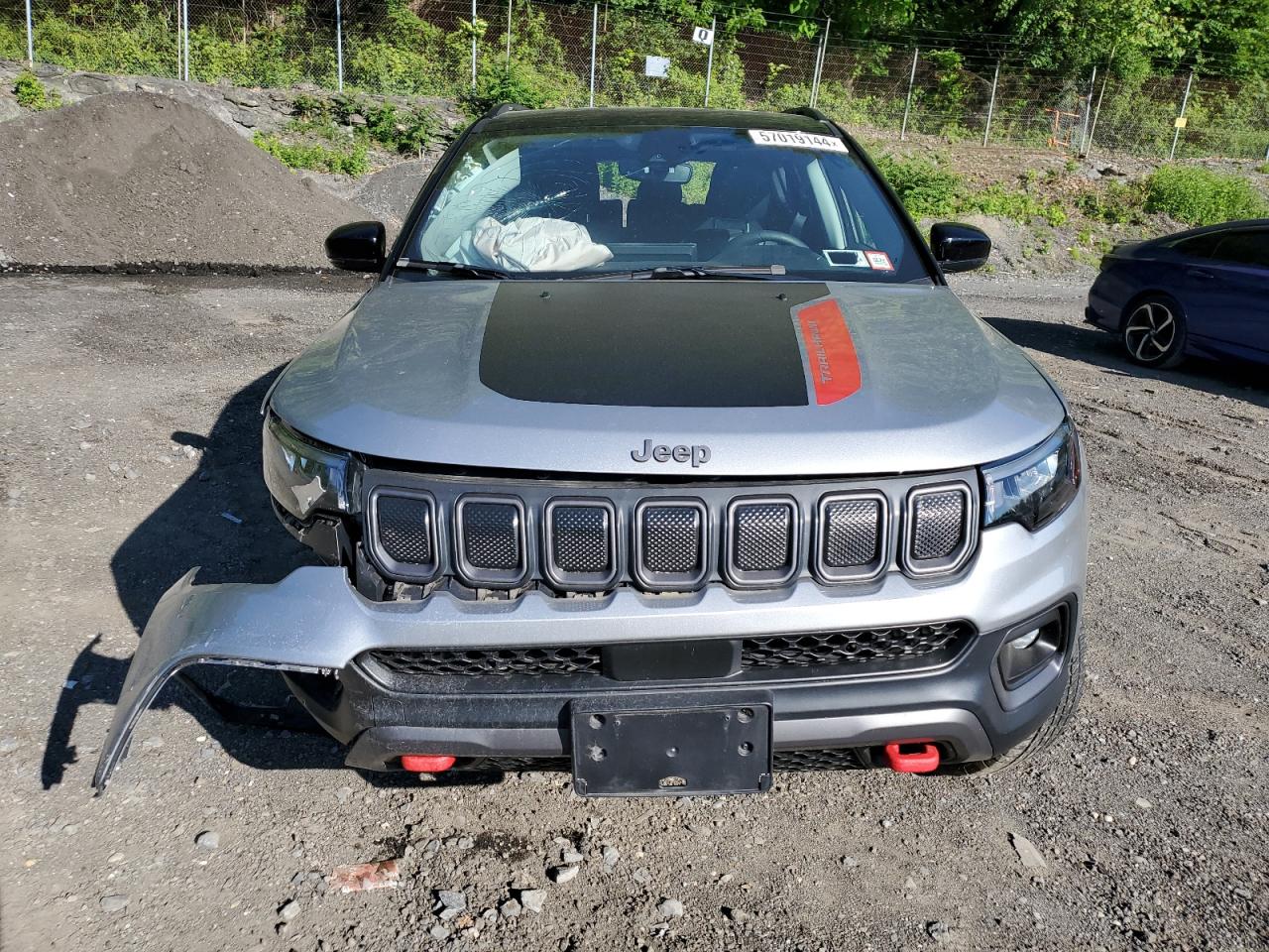 2022 JEEP COMPASS TRAILHAWK VIN:3C4NJDDB4NT194077