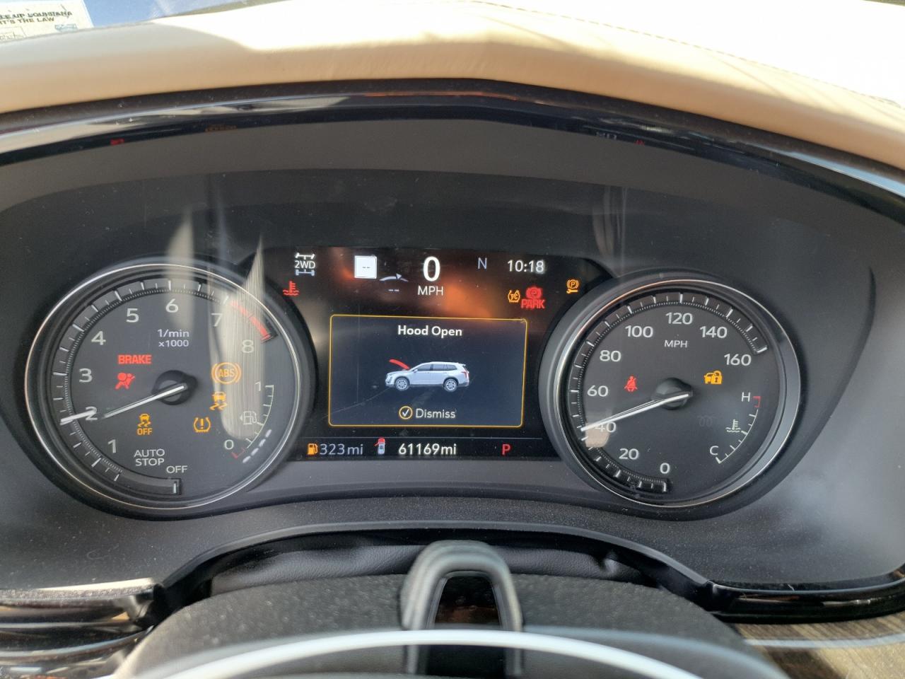 2023 CADILLAC XT6 SPORT PLATINUM VIN:1GYKPHRSXPZ117852