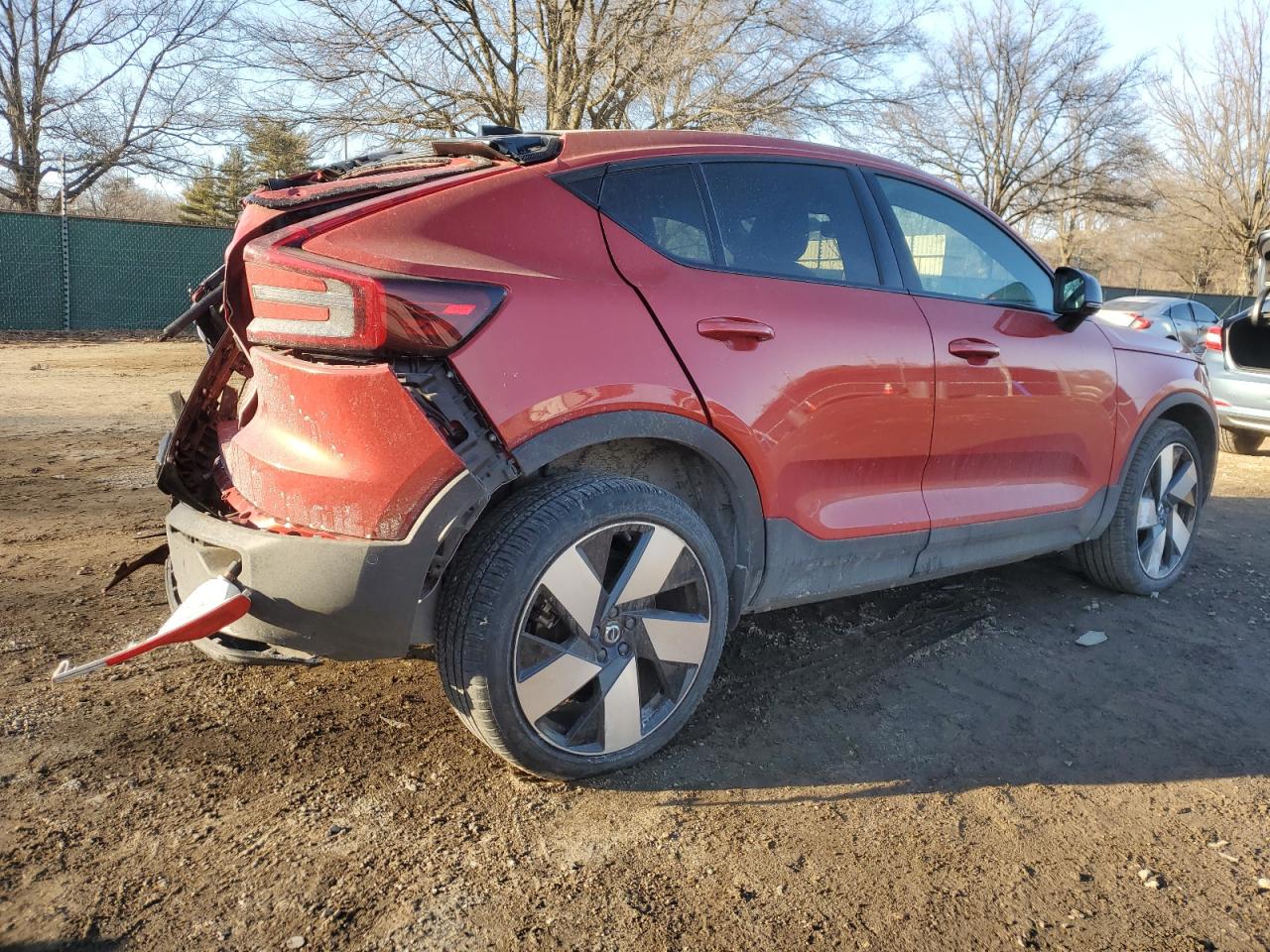 2023 VOLVO C40 RECHARGE ULTIMATE VIN:YV4ED3GM8P2039130