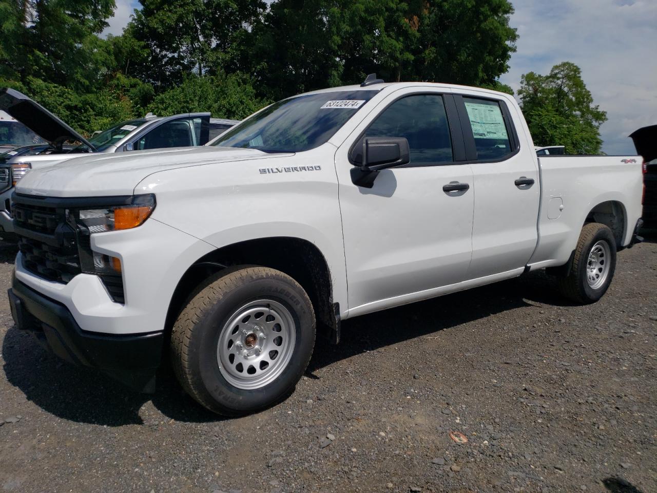 2024 CHEVROLET SILVERADO K1500 VIN:1GCRDAEKXRZ277100