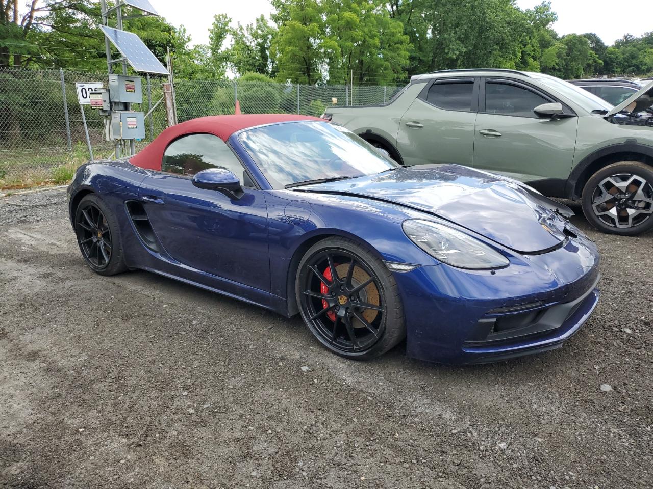 2022 PORSCHE BOXSTER GTS VIN:WP0CD2A89NS228236