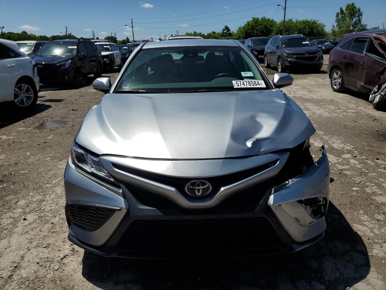 2022 TOYOTA CAMRY SE VIN:4T1G11AK8NU658534