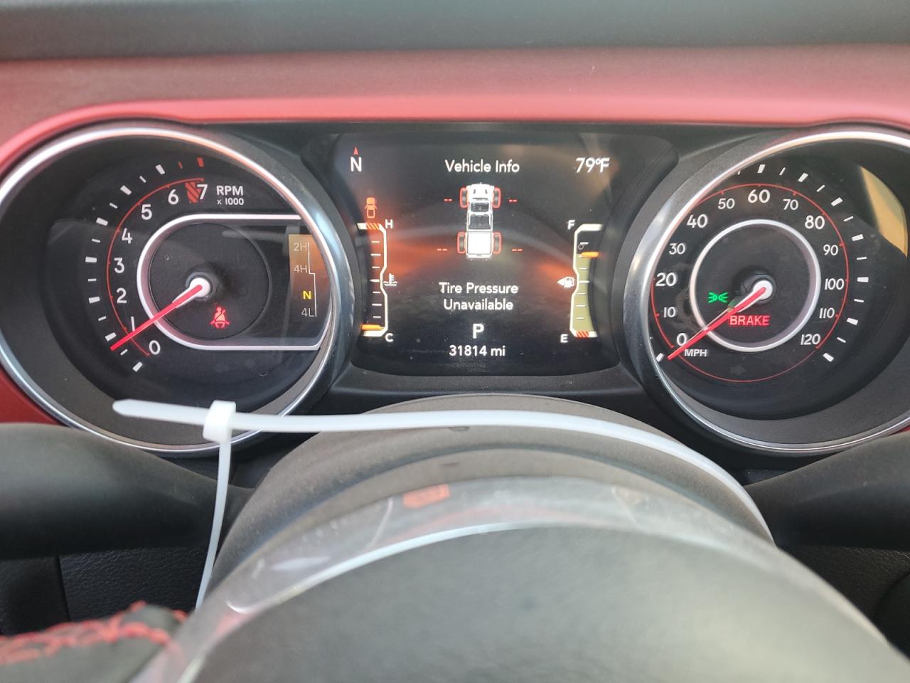 2022 JEEP GLADIATOR RUBICON VIN:1C6JJTBG1NL105673