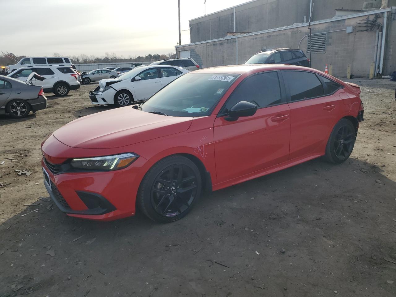 2023 HONDA CIVIC SPORT VIN:2HGFE2F55PH514024
