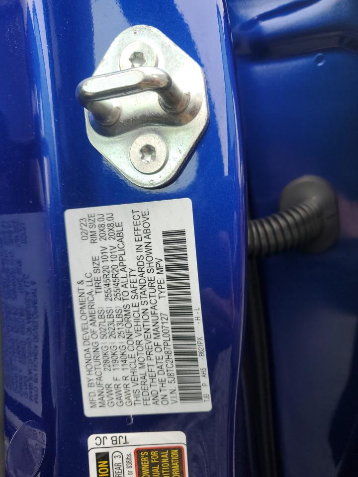 2023 ACURA RDX A-SPEC ADVANCE VIN:5J8TC2H87PL007127