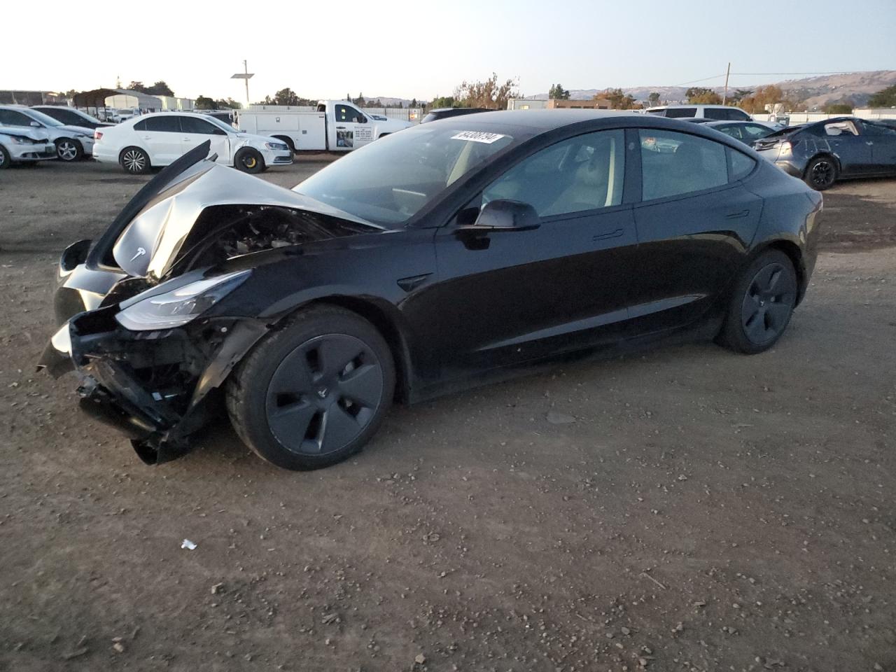 2022 TESLA MODEL 3  VIN:5YJ3E1EB7NF174381