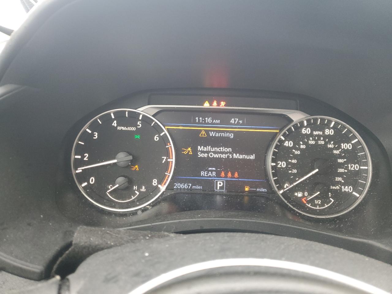 2024 NISSAN ALTIMA SR VIN:1N4BL4CV2RN425207