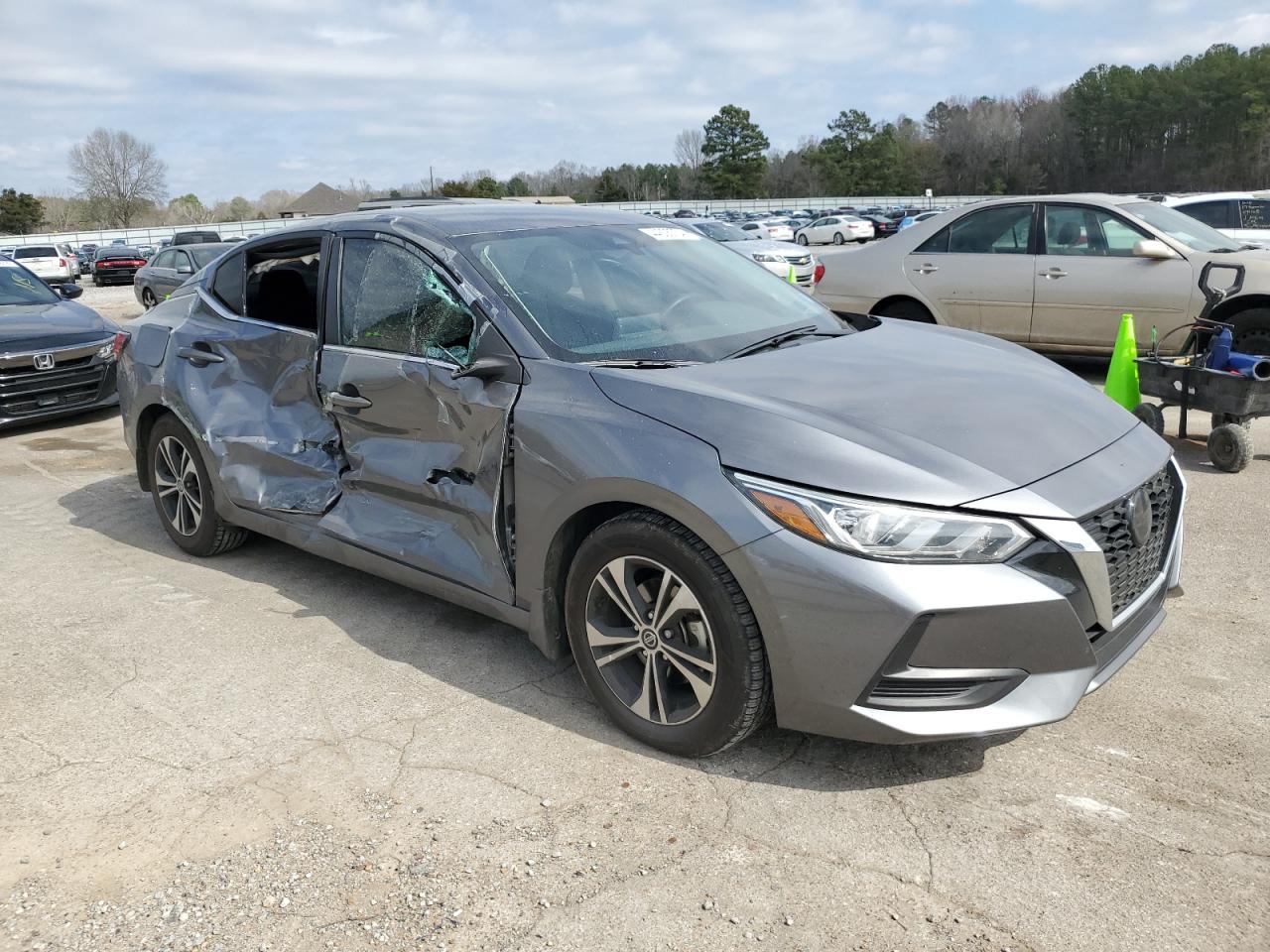 2022 NISSAN SENTRA SV VIN:3N1AB8CV3NY222648