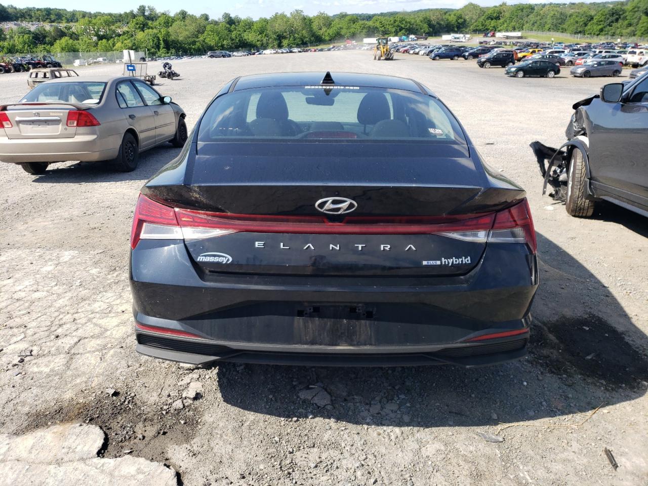 2023 HYUNDAI ELANTRA BLUE VIN:KMHLM4AJ0PU044935