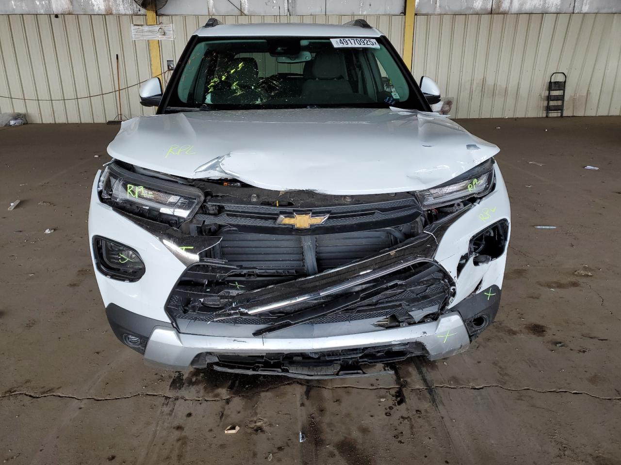 2022 CHEVROLET TRAILBLAZER LT VIN:KL79MPS29NB097176