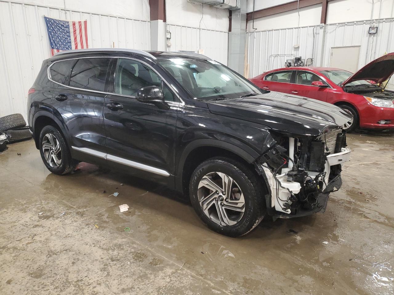 2022 HYUNDAI SANTA FE SEL VIN:5NMS2DAJ5NH437422