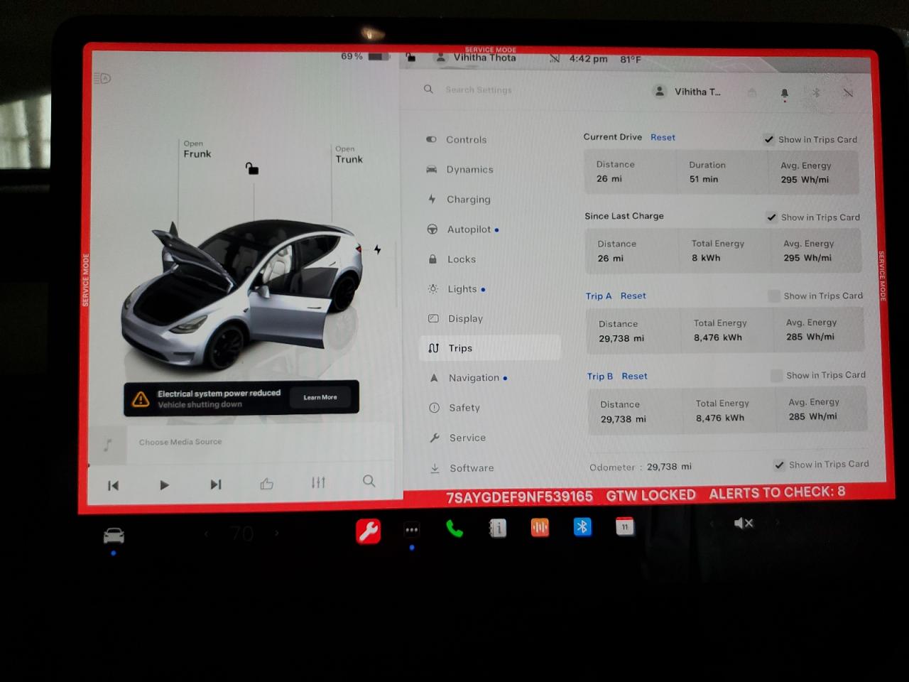 2022 TESLA MODEL Y  VIN:7SAYGDEF9NF539165