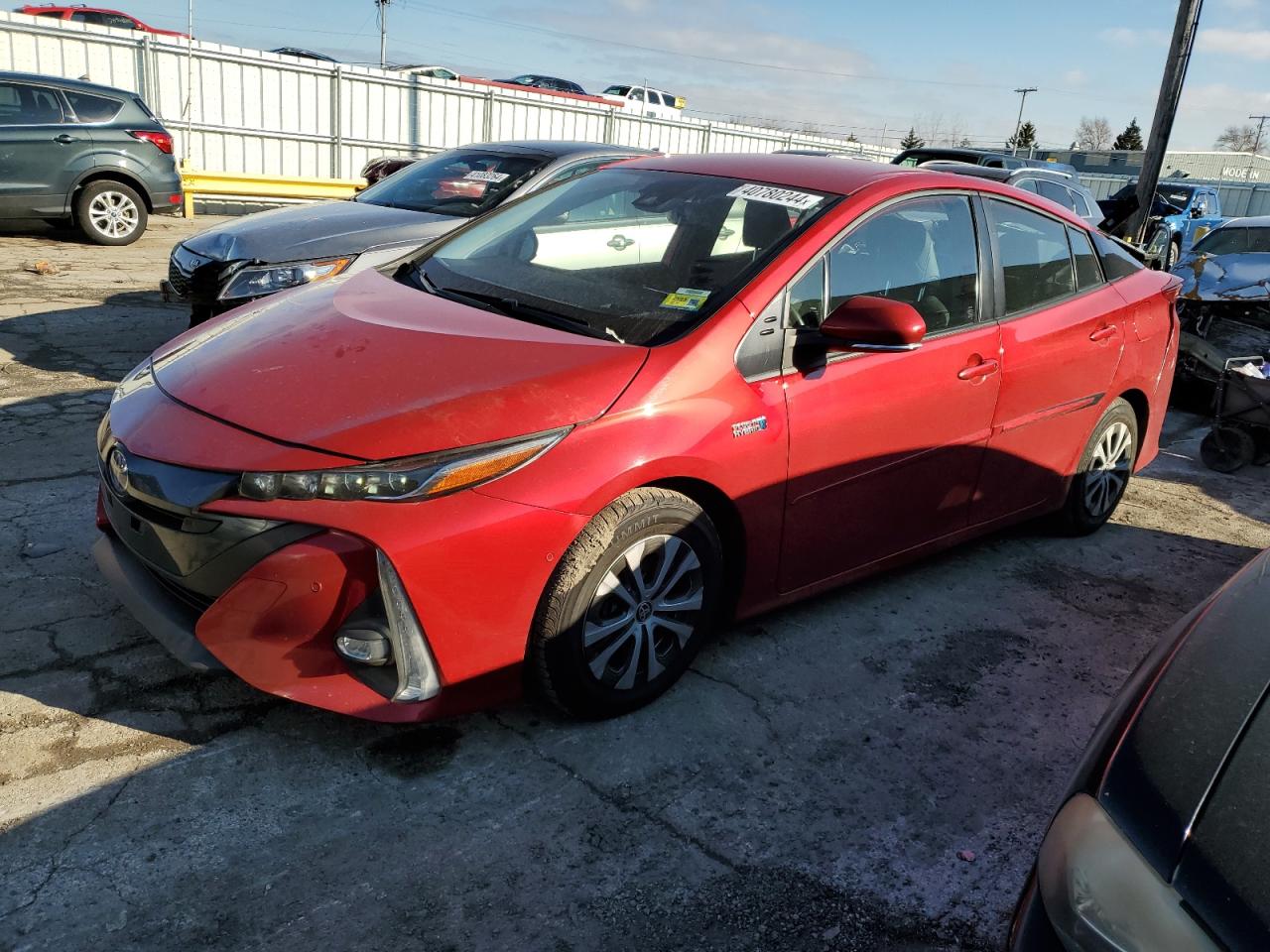 2022 TOYOTA PRIUS PRIME LE VIN:JTDKAMFP8N3212197