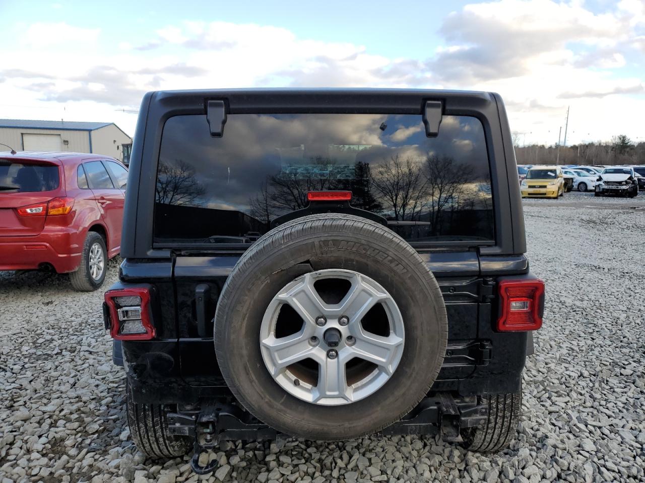 2022 JEEP WRANGLER UNLIMITED SPORT VIN:1C4HJXDG0NW213857