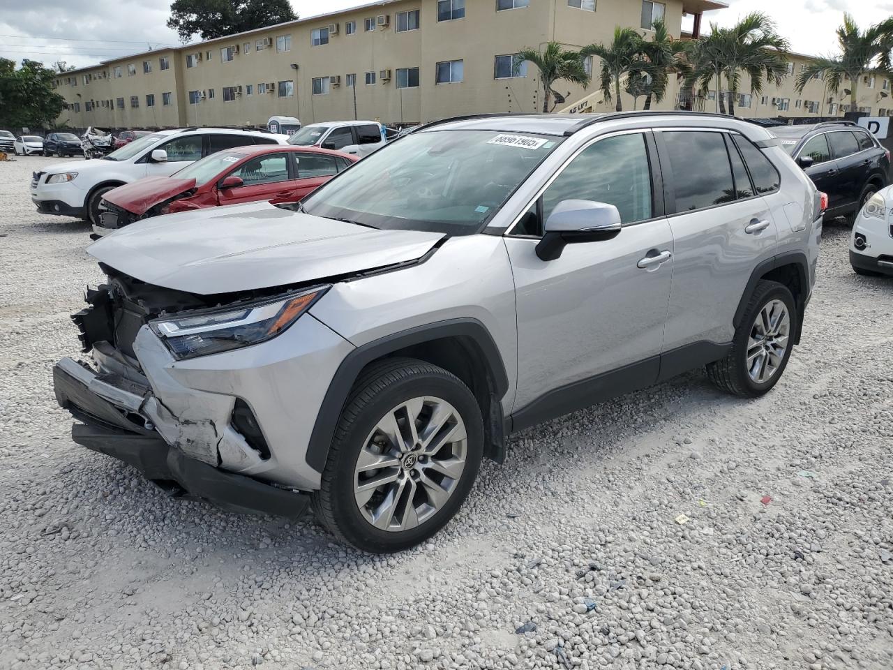 2022 TOYOTA RAV4 XLE PREMIUM VIN:2T3C1RFV6NC191607
