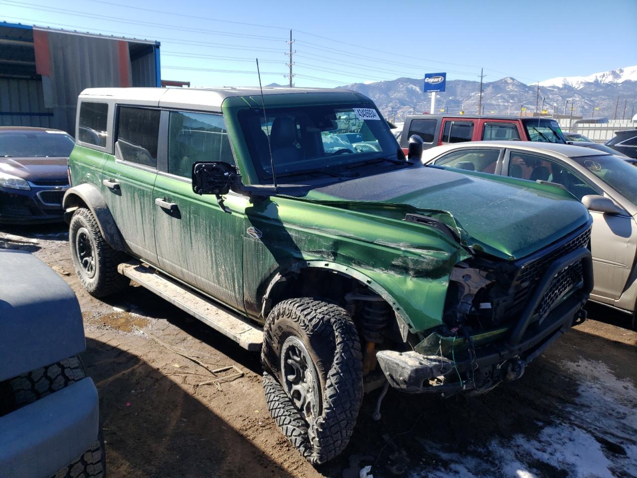 2022 FORD BRONCO BASE VIN:1FMEE5DP9NLB82908