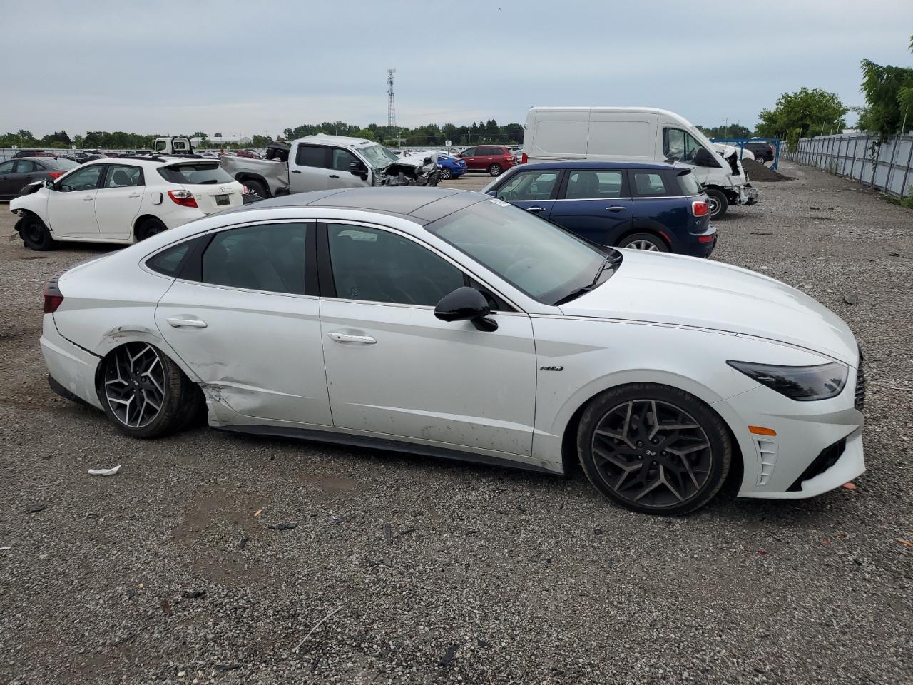 2022 HYUNDAI SONATA N LINE VIN:5NPEK4JC2NH138939