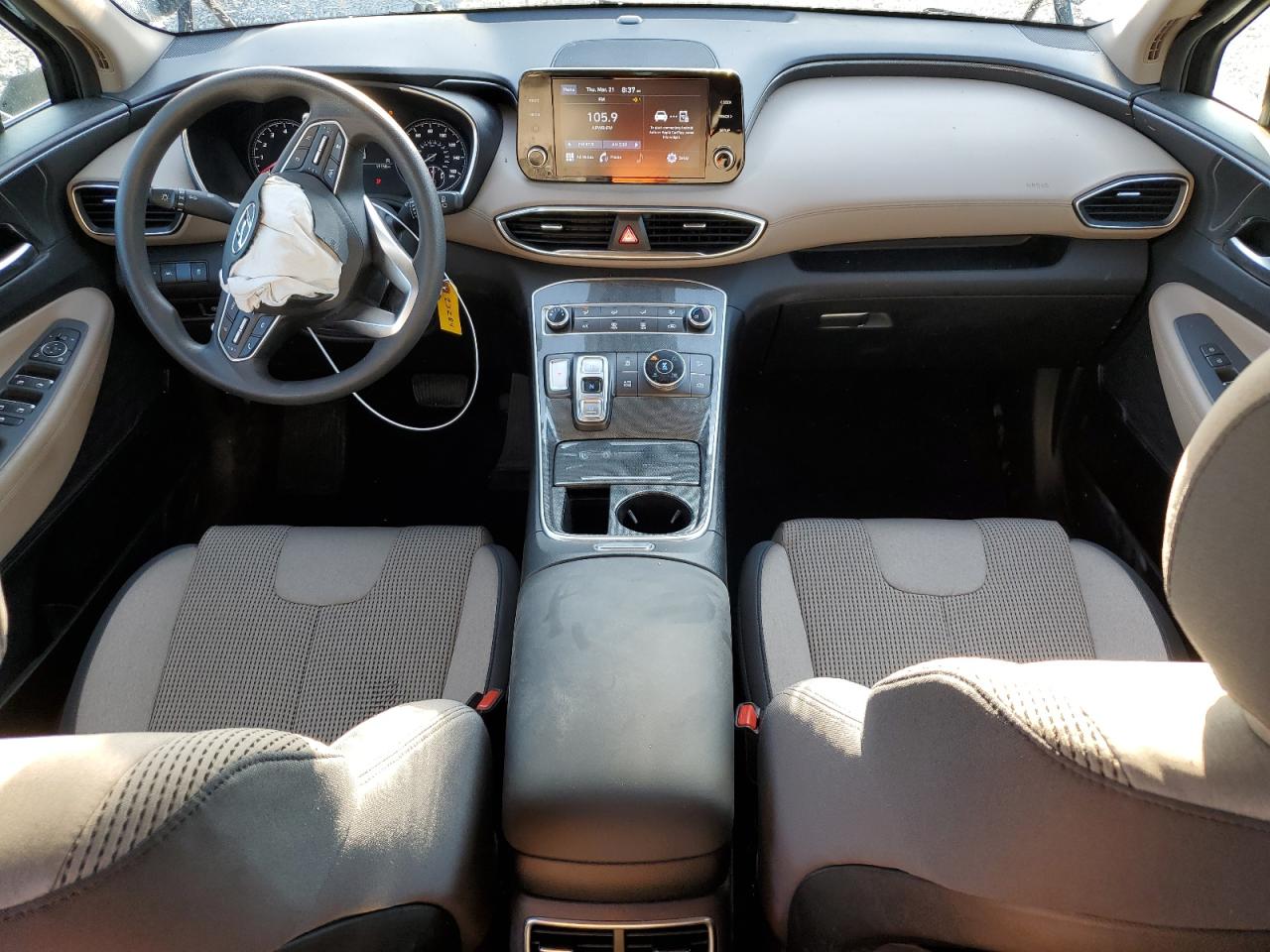 2022 HYUNDAI SANTA FE SE VIN:5NMS1DAJ3NH392709