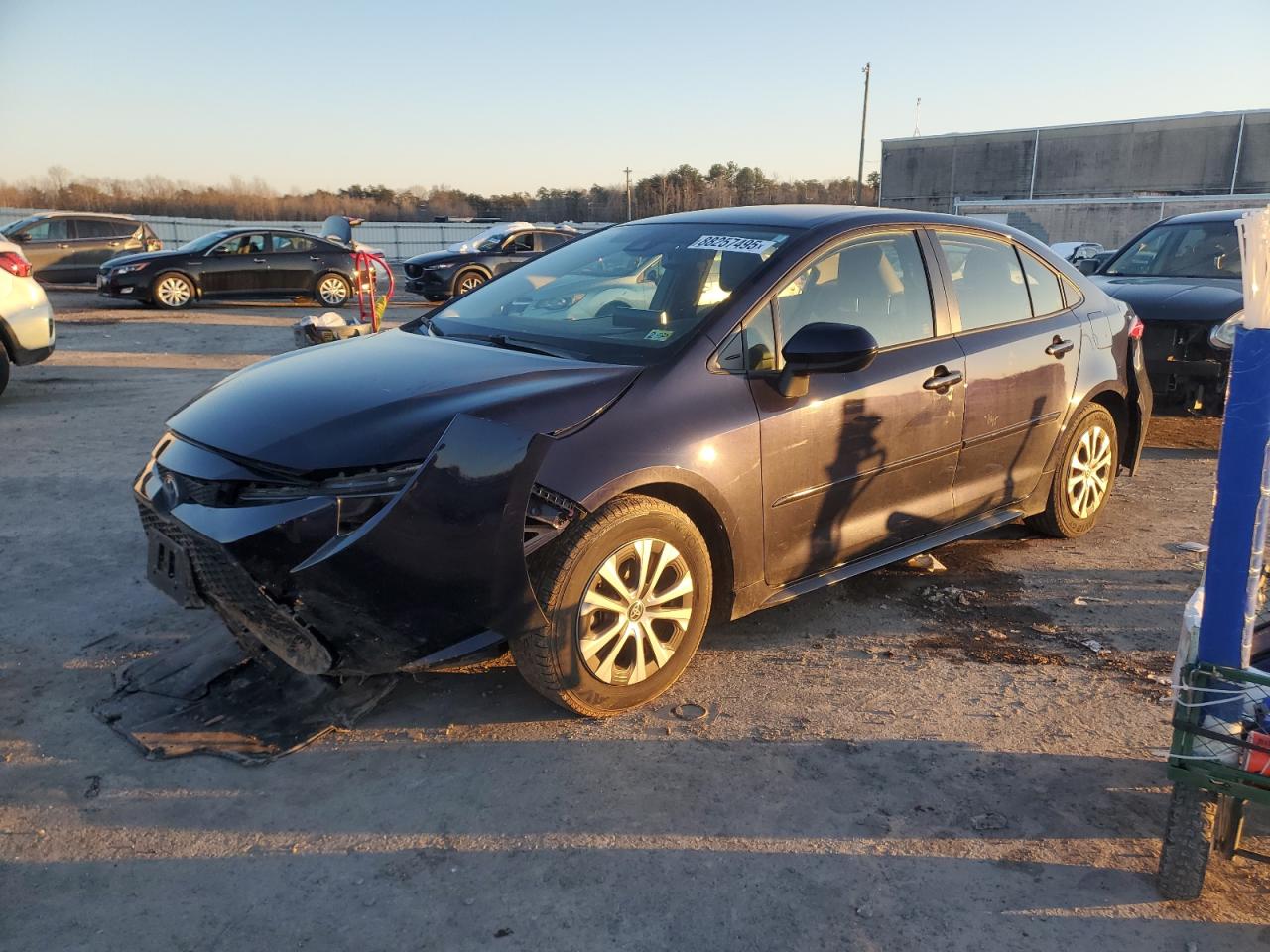 2022 TOYOTA COROLLA LE VIN:JTDEAMDE3NJ055477
