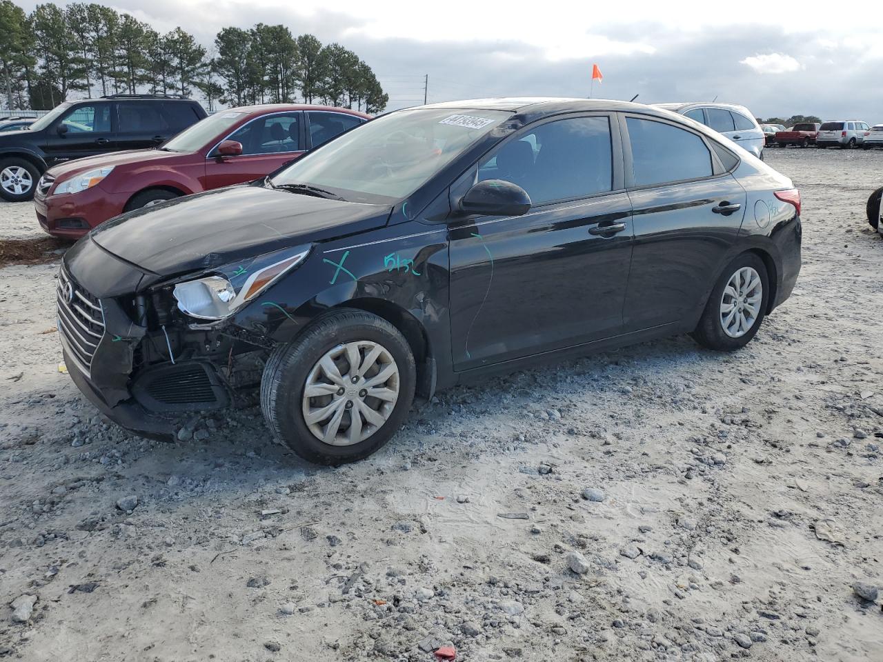 2022 HYUNDAI ACCENT SE VIN:3KPC24A68NE157145