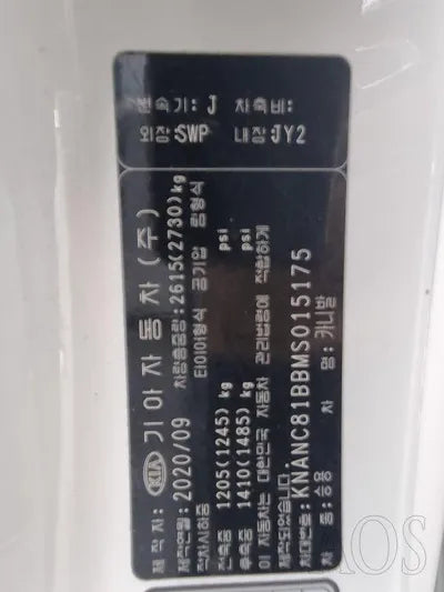 2020 Kia Carnival KNANC81BBMS015175 VIN:KNANC81BBMS015175