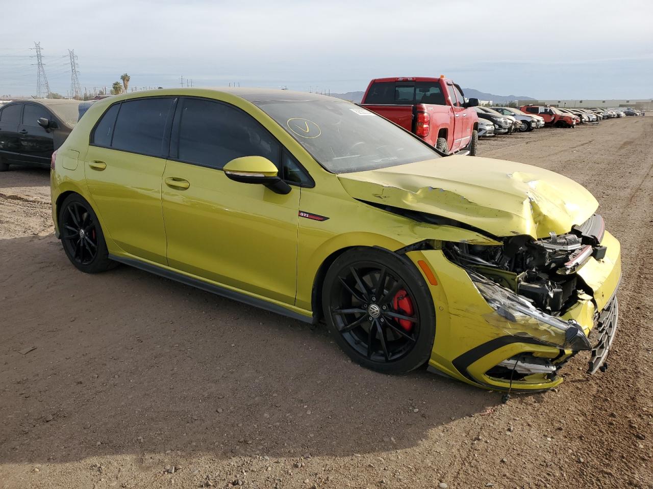 2022 VOLKSWAGEN GTI AUTOBAHN VIN:WVW687CD8NW120319