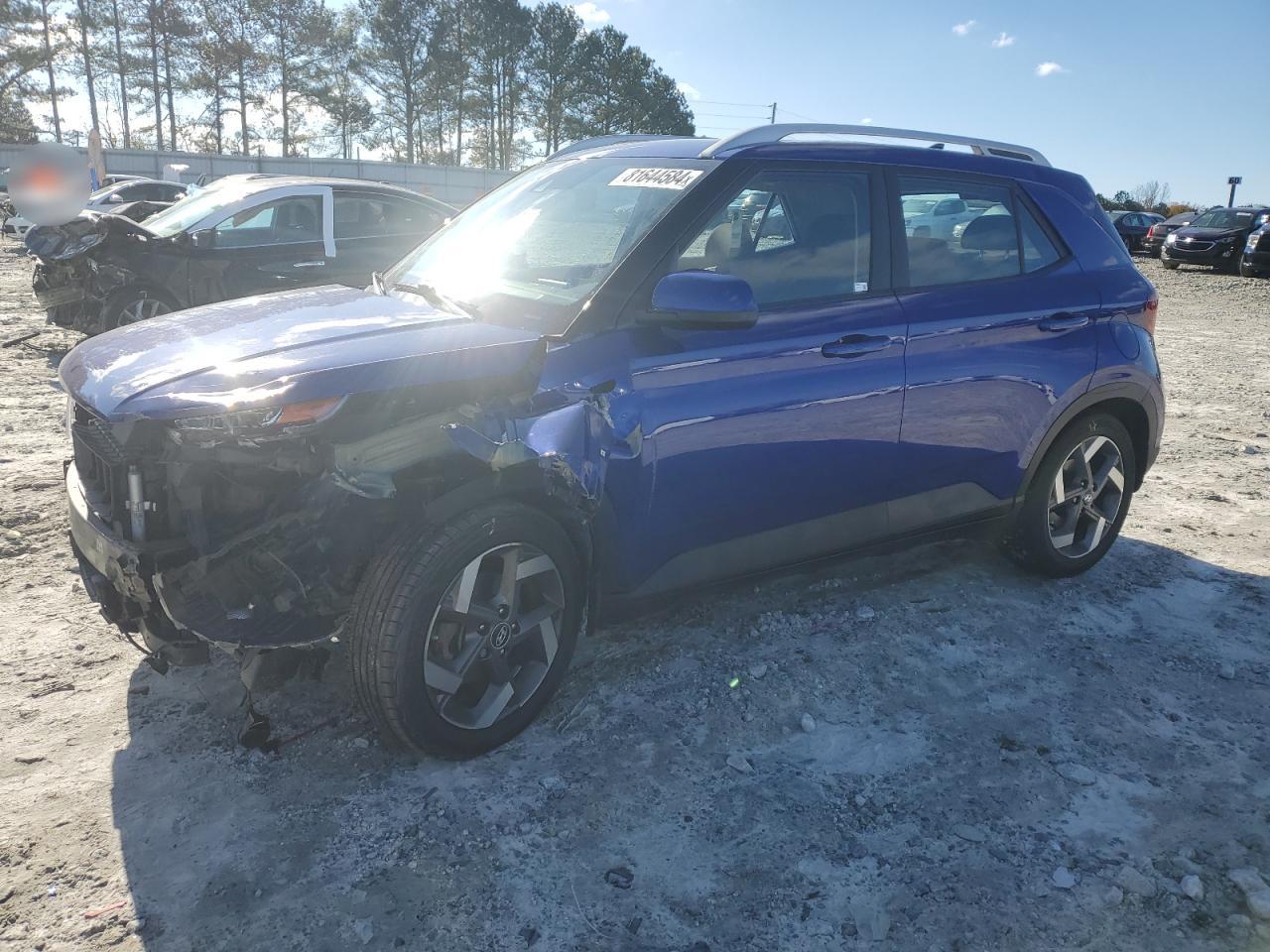 2022 HYUNDAI VENUE SEL VIN:KMHRC8A34NU143177