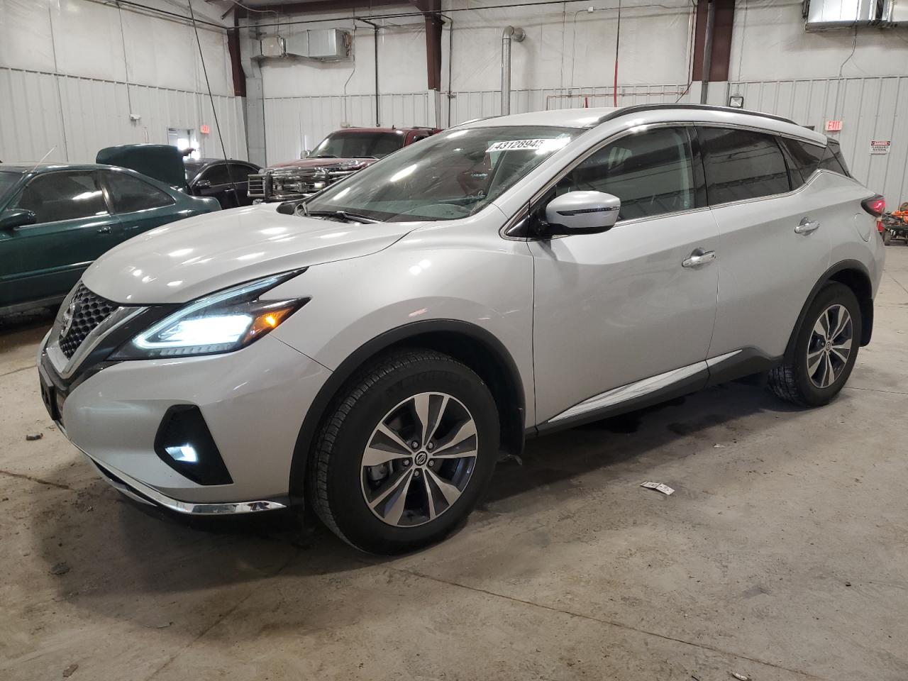 2022 NISSAN MURANO SV VIN:5N1AZ2BS4NC121149