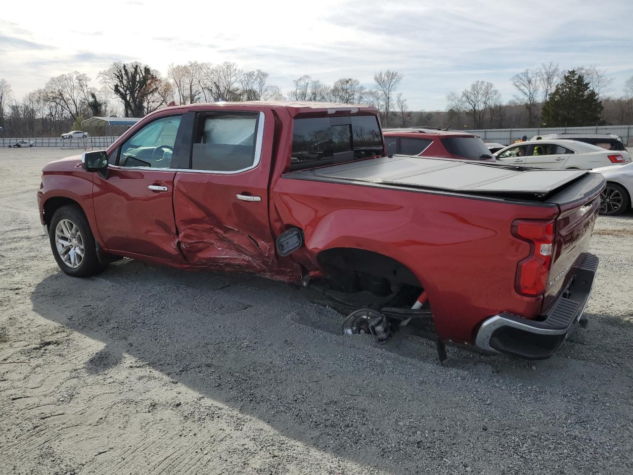 2023 CHEVROLET SILVERADO K1500 LTZ VIN:1GCUDGED4PZ243665