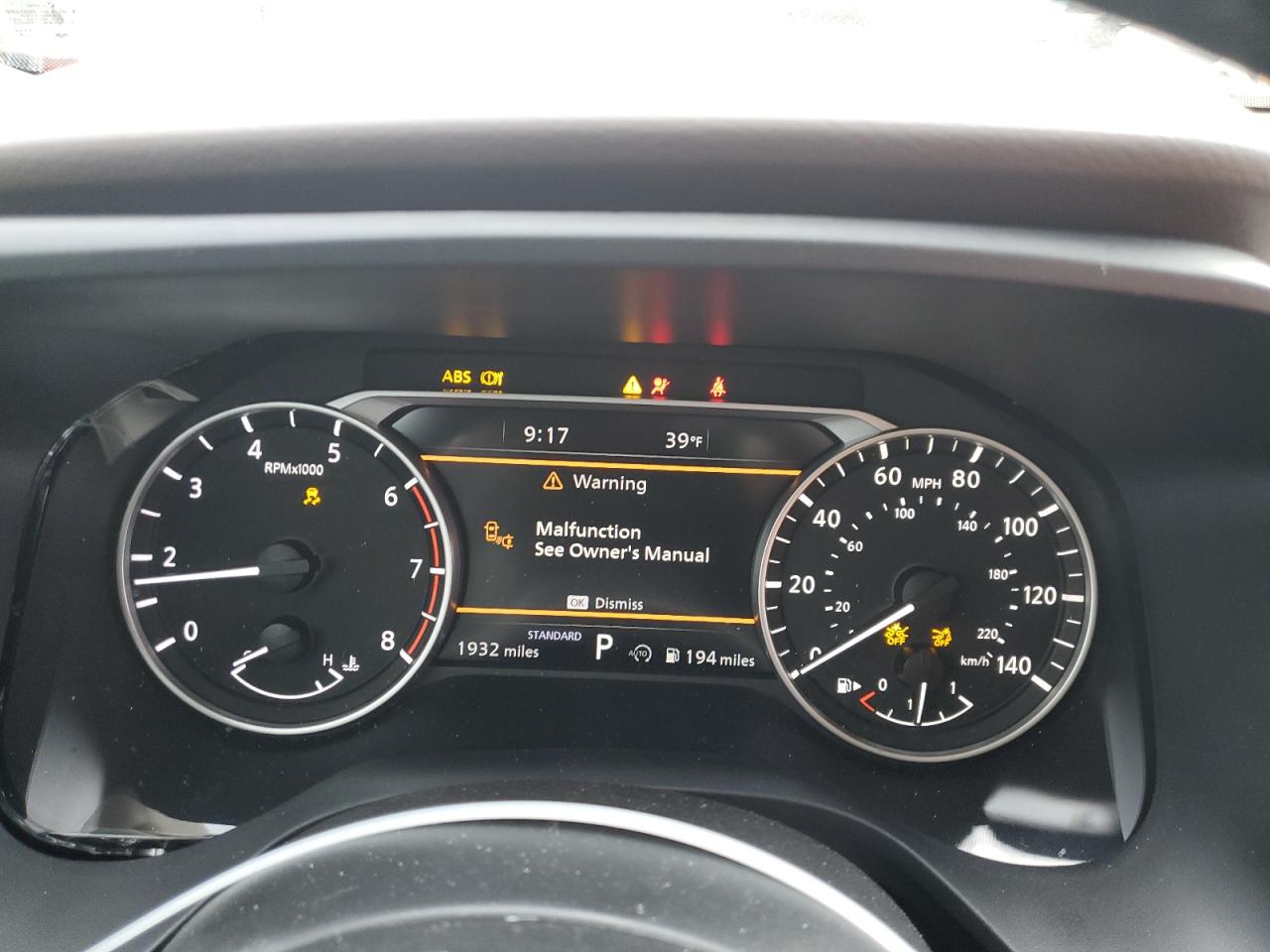 2023 NISSAN ROGUE SL VIN:5N1BT3CA2PC870603