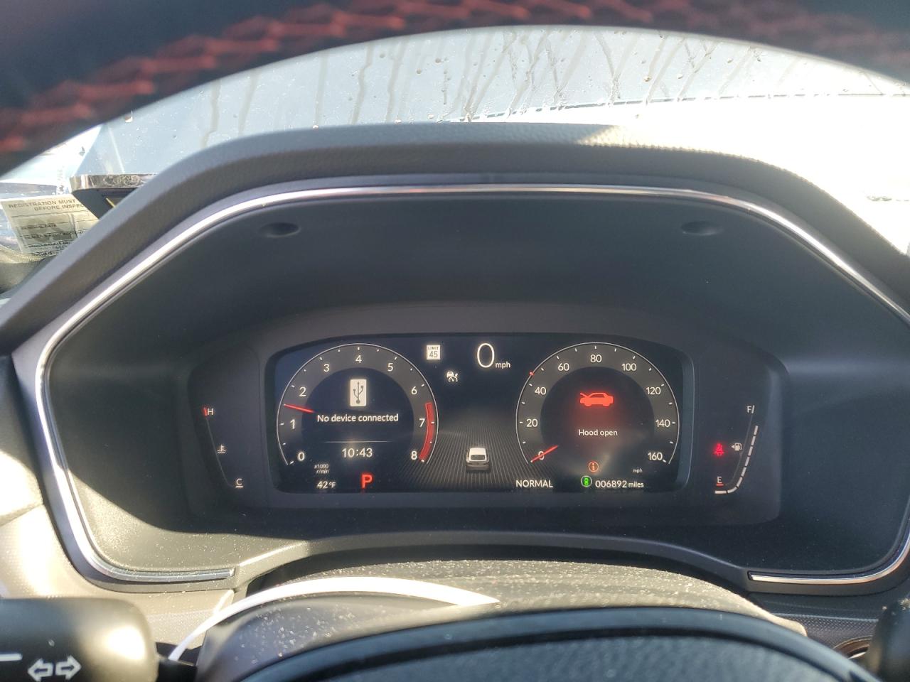 2024 ACURA INTEGRA A-SPEC VIN:19UDE4H31RA023000