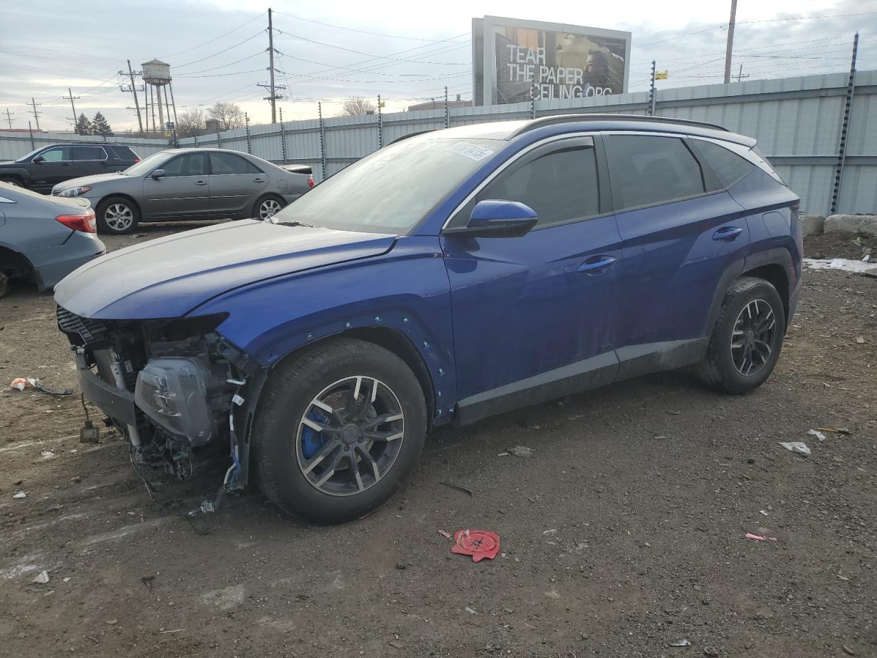 2022 HYUNDAI TUCSON SEL VIN:5NMJB3AE3NH085059