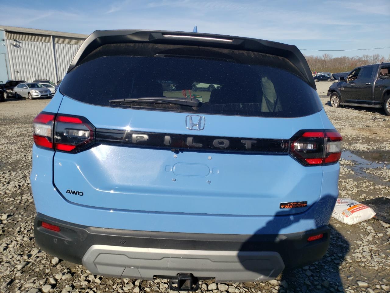 2024 HONDA PILOT TRAILSPORT VIN:5FNYG1H6XRB023507